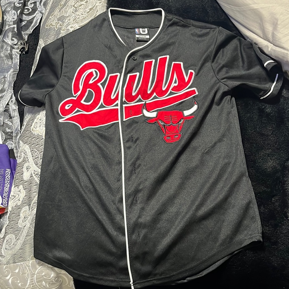 Chicago Bulls Baseball Jersey